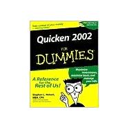 Quicken 2002 For Dummies