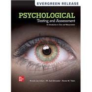 Psychological Testing and Assessment [Rental Edition] book cover, ISBN 9781266678912