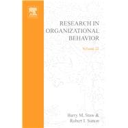 Research in Organizational Behavior : An Annual Series of Analytical Essays and Critical Reviews