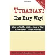 Turabian: The Easy Way! [Paperback]