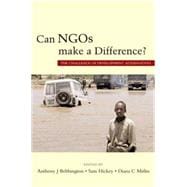 Can NGOs Make a Difference? The Challenge of Development Alternatives