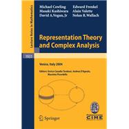 Representation Theory and Complex Analysis
