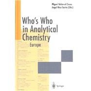 Who's Who in Analytical Chemistry