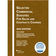Selected Commercial Statutes for Sales and Contracts Courses, 2022 Edition(Selected Statutes)