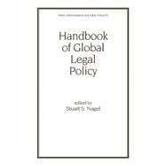 Handbook of Global Legal Policy