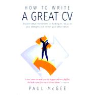 How to Write a Great Cv