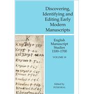 English Manuscript Studies 1100-1700