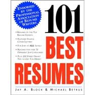 101 Best Resumes: Endorsed by the Professional Association of Resume Writers