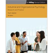 Industrial and Organizational Psychology Research and Practice [Rental Edition]