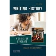 Writing History A Guide for Students