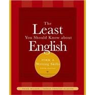 The Least You Should Know about English Writing Skills, Form A