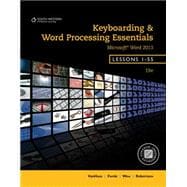 Keyboarding and Word Processing Essentials, Lessons 1-55,9781133588948