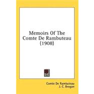 Memoirs Of The Comte De Rambuteau