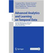 Advanced Analytics and Learning on Temporal Data