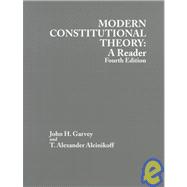 Modern Constitutional Theory : A Reader