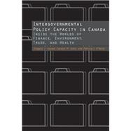 Intergovernmental Policy Capacity in Canada