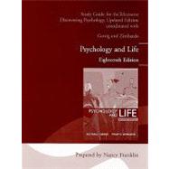 Telecourse Study Guide for Psychology and Life (all Editions)