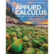 Applied Calculus, WileyPLUS Single-term
