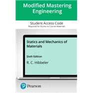 Statics and Mechanics of Materials -- Modified Mastering Engineering with Pearson eText Access Code