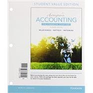 Horngren's Accounting, The Financial Chapters, Student Value Edition Plus MyLab Accounting with Pearson eText -- Access Card Package