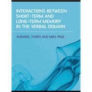 Interactions Between Short-term and Long-term Memory in the Verbal Domain