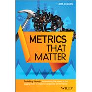 Supply Chain Metrics that Matter