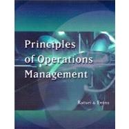 Principles of Operations Management (with CD-ROM and InfoTrac)