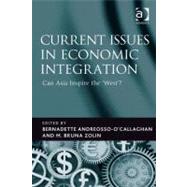 Current Issues in Economic Integration: Can Asia Inspire the 