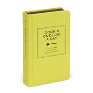 Cook's One Line A Day A Five-Year Culinary Memory Book