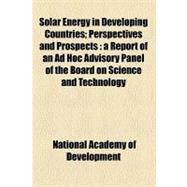 Solar Energy in Developing Countries