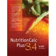 NutritionCalc Plus 3.4 CD-ROM