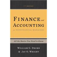 Finance and Accounting for Nonfinancial Managers