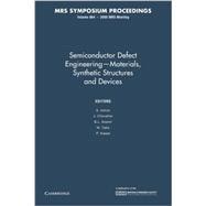 Semiconductor Defect Engineering: Materials, Synthetic Structures and Devices