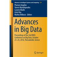 Advances in Big Data