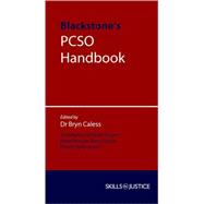 Blackstone's PCSO Handbook