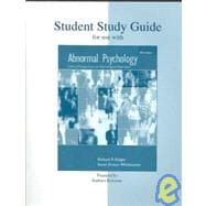 Student Study Guide for use with Abnormal Psychology