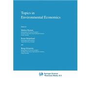 Topics in Environmental Economics