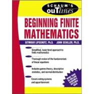 Schaum's Outline of Beginning Finite Mathematics