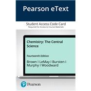 Pearson eText Chemistry: The Central Science -- Access Card