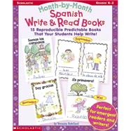 Month-by-month Spanish Write & Read Books