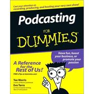 Podcasting For Dummies<sup>®</sup>