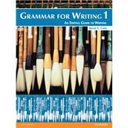 Grammar for Writing 1