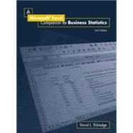 A Microsoft Excel Companion for Business Statistics with CD-ROM