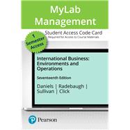 MyLab Management with Pearson eText -- Access Card -- for International Business