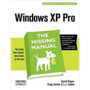 Windows XP Pro: The Missing Manual