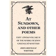 At Sundown, and Other Poems
