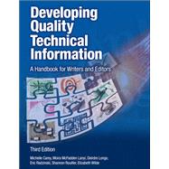 Developing Quality Technical Information