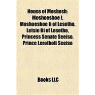 House of Moshesh : Moshoeshoe I,... | Rent | 9781157188988