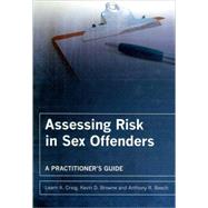 Assessing Risk in Sex Offenders A Practitioner's Guide