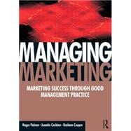 Managing Marketing